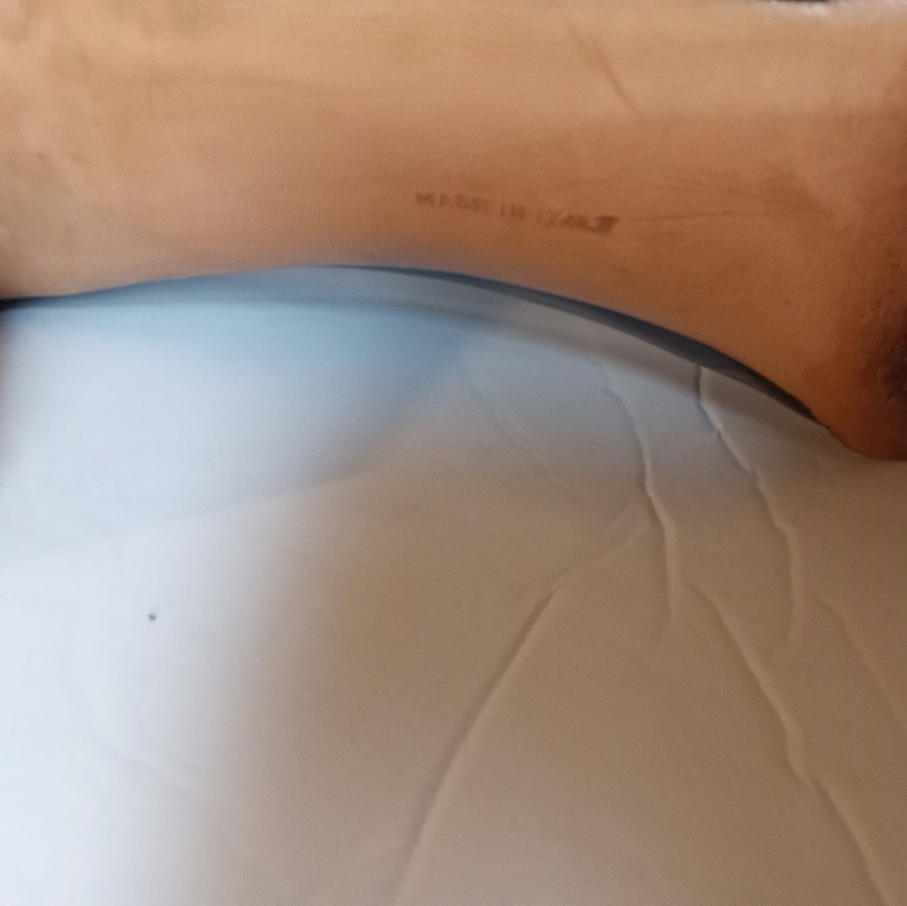 ∆-Salvatore Ferragamo Saks Fifth Ave Black Leather 1970s Pumps Vintage Size:8AAA - Picture 6 of 8